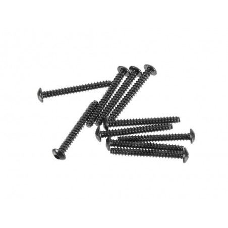 AXIAL AXA440 Hex Socket Tapping Button Head Black M3x25m - FLASH RC
