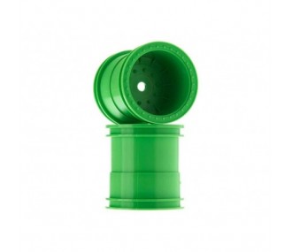 Recambios para coches RC - AXIAL AX31461 2.2 Monster Truck Ruedas 63mm Verde (2) - FLASH RC