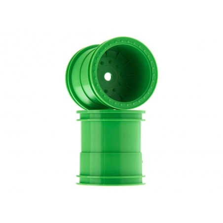 Ricambi per auto RC - AXIAL AX31461 2.2 Ruote Monster Truck 63mm Verde (2) - FLASH RC