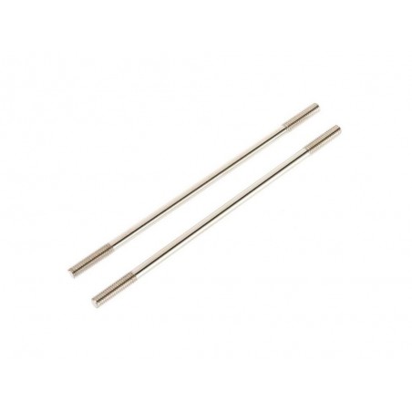 RC car parts - AXIAL AX31469 Eslabones de acero M4x103mm SCX10 II (2) - FLASH RC