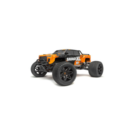 CARROCERÍA PINTADA GTXL-6 KINGCAB (NARANJA/NEGRO)