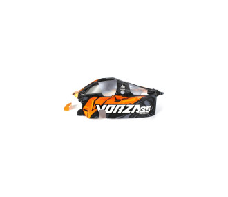 CARROSSERIE VORZA NITRO VB-2 PEINTE ORANGE - FLASH RC