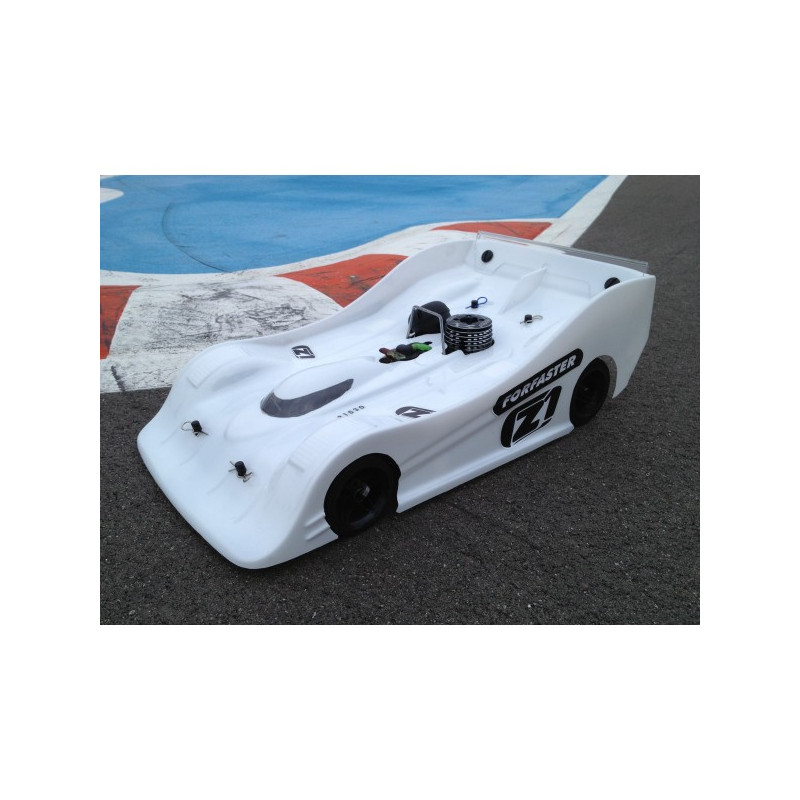Bodywork 1/8 track classic Z1/Z1e 1mm Forfaster