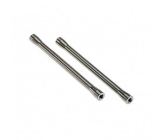 AXIAL AX31487 Threaded Alum Link 7.5x94mm Gray (2) Opt - FLASH RC