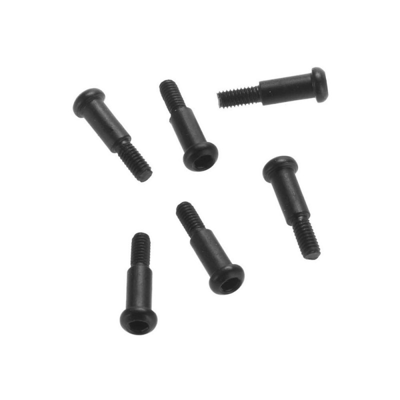 RC Car Parts - AXIAL AX31490 Hex Sckt ButtonShlder Screw M2.5x6x12mm(6) - FLASH RC
