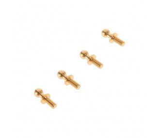 AXIAL AX31499 Ball Stud 4mm M2.6x5mm (4) - FLASH RC