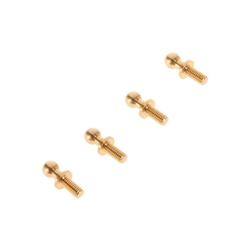 Ricambi RC Auto - AXIAL AX31499 Perno a sfera 4mm M2.6x5mm (4) - FLASH RC
