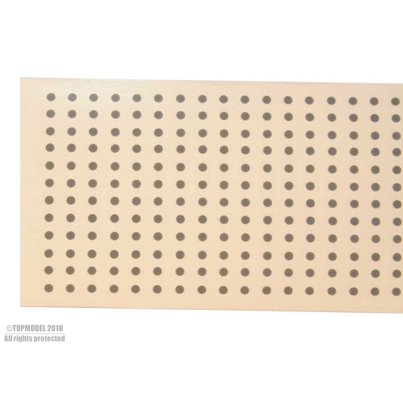 RIVET AUTOCOLLANT Ø3mm GRIS 648pcs - FLASH RC