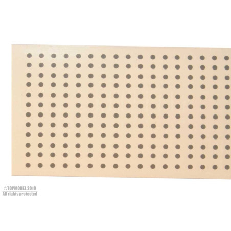 SELBSTKLEBENDE NIETE Ø3mm GRAU 876St.