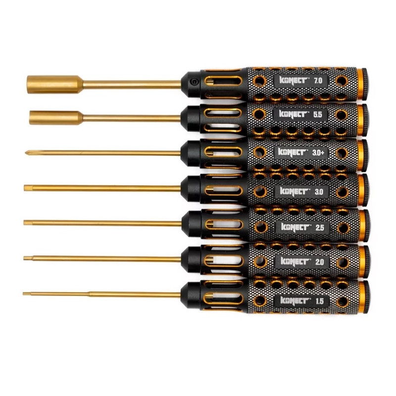 Kit d'outils DELUXE limited édition embout traité Niture de Titane - FLASH RC