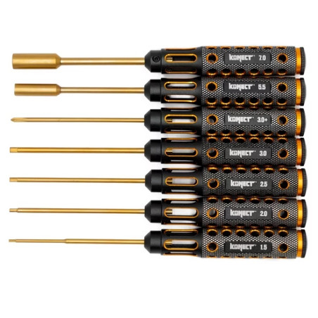 Werkzeugsatz DELUXE limited edition Bit behandelt Titanium Niture