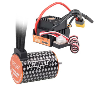 Konect Combo Brushless 1/10: esc 60A + motor 3650SL 5400KV