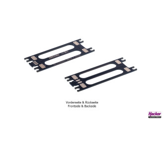 Portapilas PCB "compacto" 18650 /21700