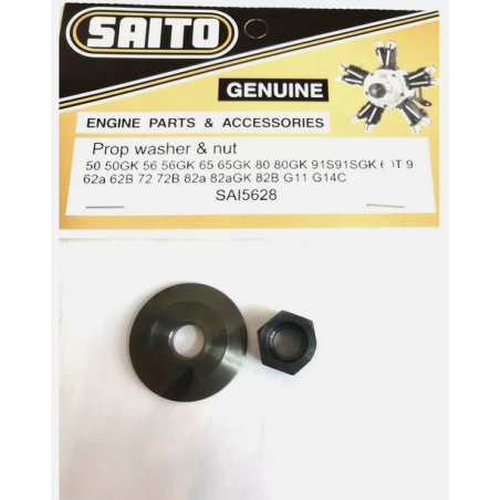 SAITO - Propeller nut and washer