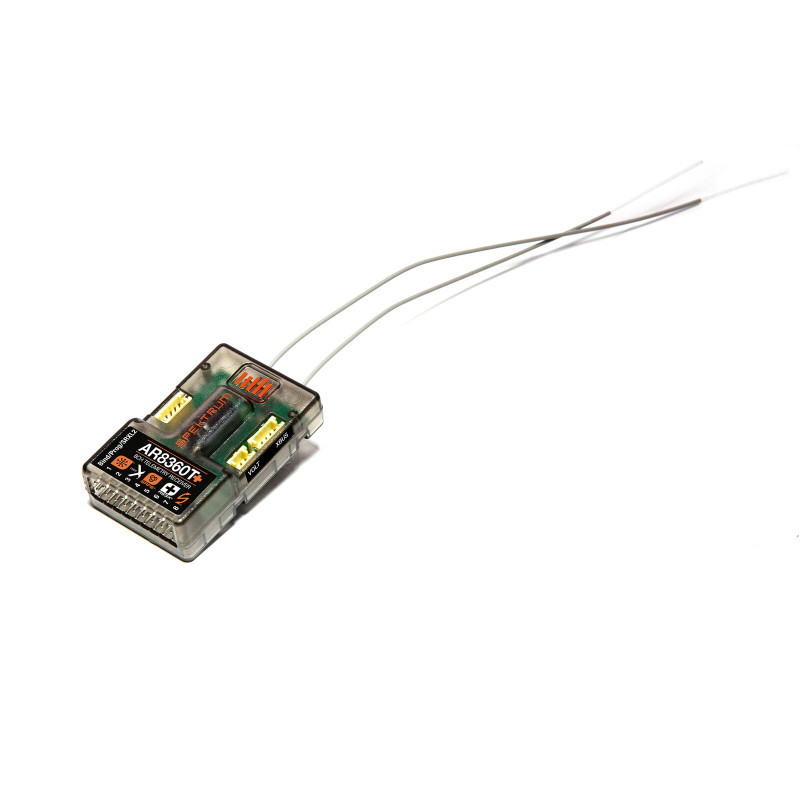 DSM2/DSMX 2.4Ghz SPEKTRUM - Spektrum AR8360T DSMX AS3X/SAFE récepteur avec télémétrie - FLASH RC