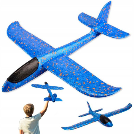 Handgeworfenes Segelflugzeug - Blau - FlashRC