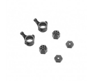 RC Car Parts - AXIAL AX31516 Steering Knuckle Set Yeti Jr - FLASH RC