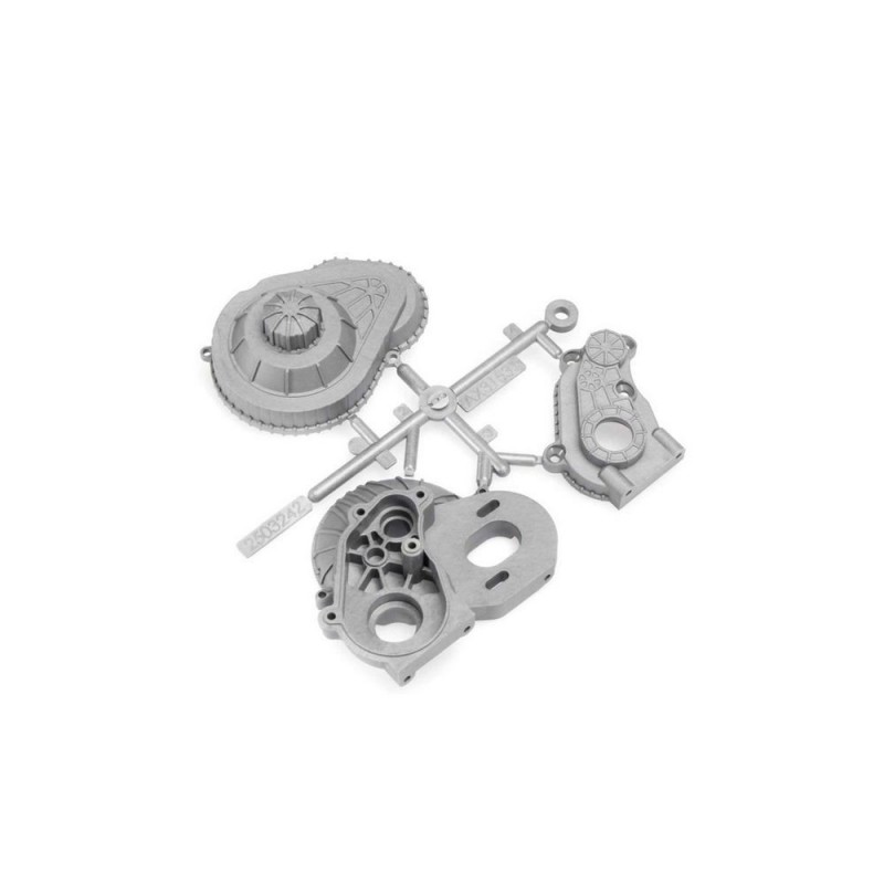 RC Car Parts - AXIAL AX31531 LCX Transmission Case Silver - FLASH RC