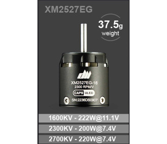 Motore Dualsky XM2527EG-23 (37,5g, 2300KV)