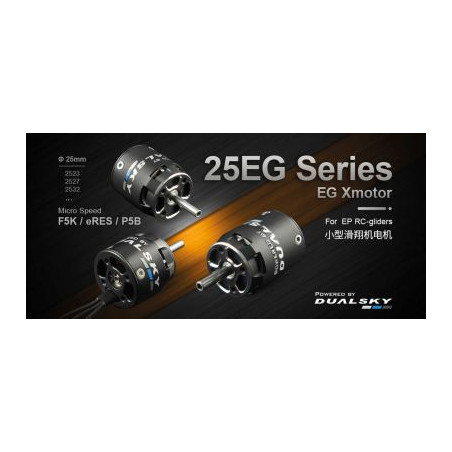 Dualsky XM2532EG-9 motor (47.8g, 2700 KV)