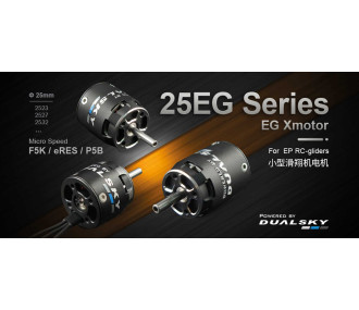 Motor Dualsky XM2532EG-11 (47,8g, 1370kv, 372W) 2