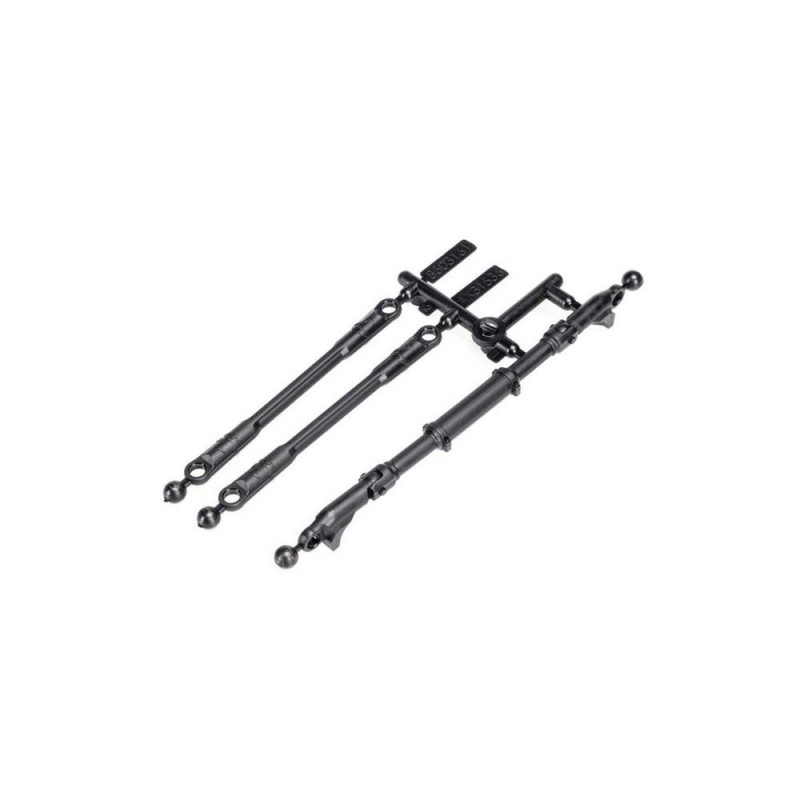 RC car parts - AXIAL AX31536 SCX10 II Steering Link - FLASH RC