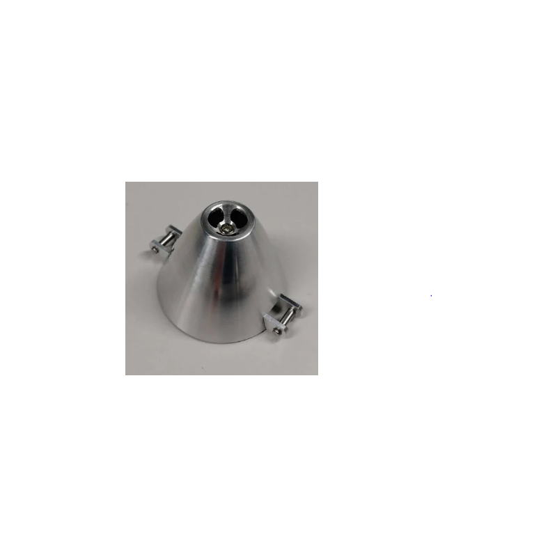 Alu-Kegel Ø30mm (CNC-gefräst) mit H-förmigen Blättern für 3mm-Achse