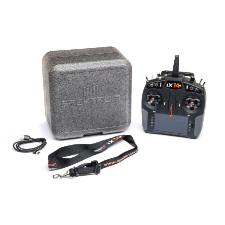 Radio iX14+ 20 canali Spektrum DSMX 2.4Ghz - solo trasmettitore