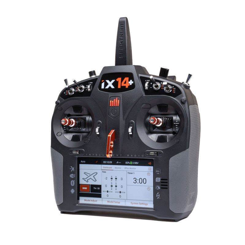 Radio iX14+ 20 Voies Spektrum DSMX 2.4Ghz - émetteur seul