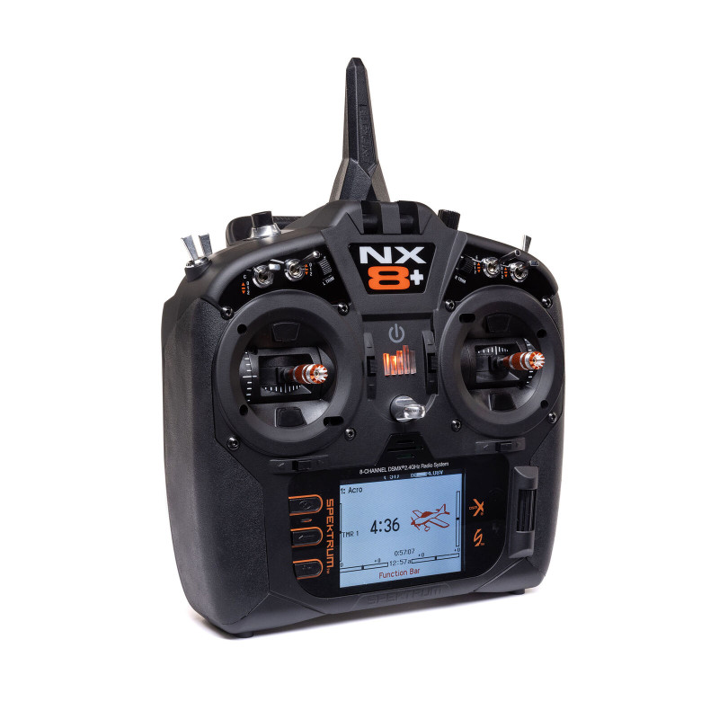 Radio NX8+ 20 canali Spektrum DSMX 2,4GHz - Solo trasmettitore