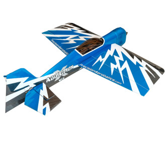 RC-Kunstflugzeuge - Flugzeug Precision Aerobatics Addiction X (V2) blau ARF ca.1.27m - mit LEDs - RC FLASH