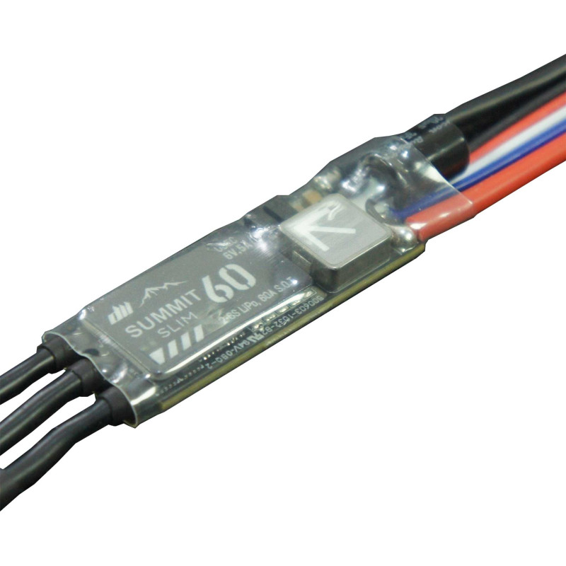 Brushless Summit 60 slim 2-6S Ubec 6V controller - Dualsky