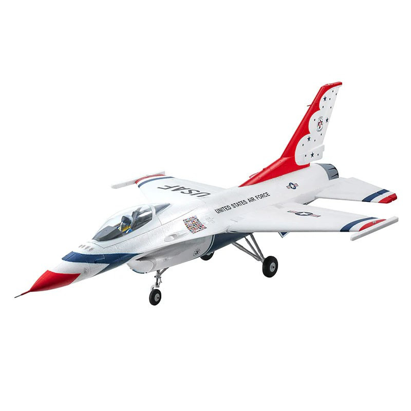 Jet 64mm EDF F-16 Fighting Falcon PNP - Blue Thunder- FLASH RC