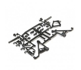 Ricambi per auto RC - AXIAL AX31550 Set di montanti posteriori SCX10 II - FLASH RC