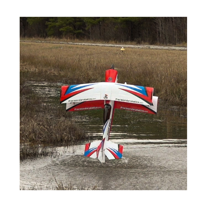 Aeromobili di precisione acrobatici Ultimate AMR 60 rosso bianco e blu ARF circa 1,3m- FLASH RC