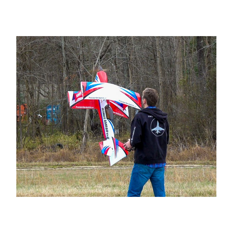 Aircraft Precision Aerobatics Ultimate AMR 60 Red White and Blue ARF approx.1.3m- FLASH RC