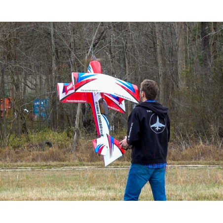 Precision Aerobatics Ultimate AMR 60 Rot Weiß Blau ARF ca.1.3m- FLASH RC Flugzeug