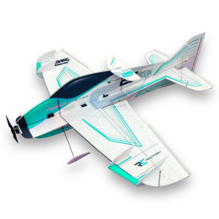 RC-Flugzeug Factory Clik 25 Blau ca.0.84m- FLASH RC
