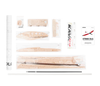 Planeur KAVAN Strike DLG 1498mm kit - FLASH RC 2