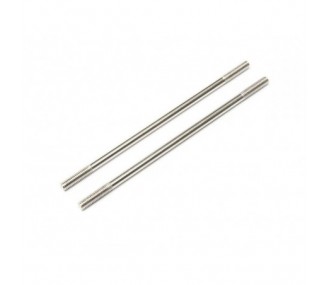 RC Car Parts - AXIAL AX31558 Steel Link M4x106.5mm (2) - FLASH RC