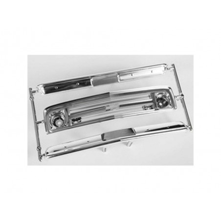 AXIAL AX31560 67 Chevy C/10 Grille Bumpers Chrome/Black - FLASH RC