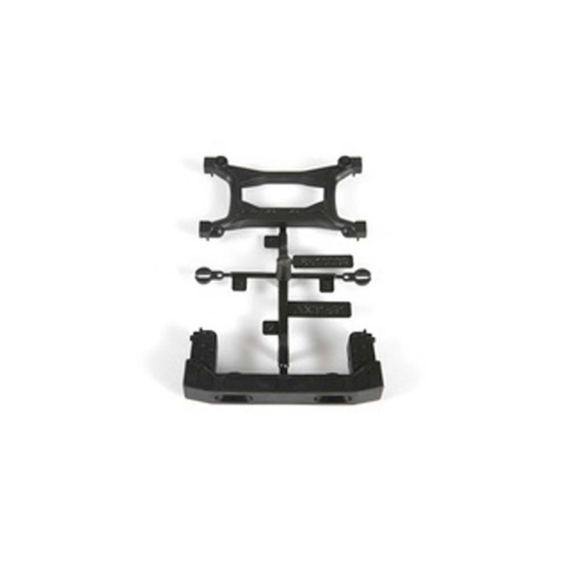 Piezas de coches RC - AXIAL AX31591 Juego de refuerzos de chasis - FLASH RC