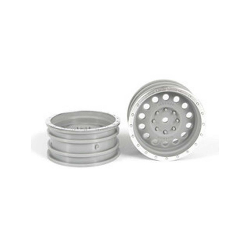 RC car parts - AXIAL AX31600 1.9 Method MR307 HoleWheels Mag/Chrome (2) - FLASH RC