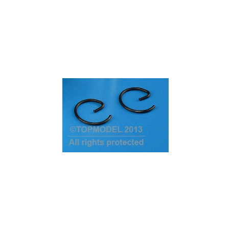 Pistone con anello di sicurezza DLE85 2 pezzi