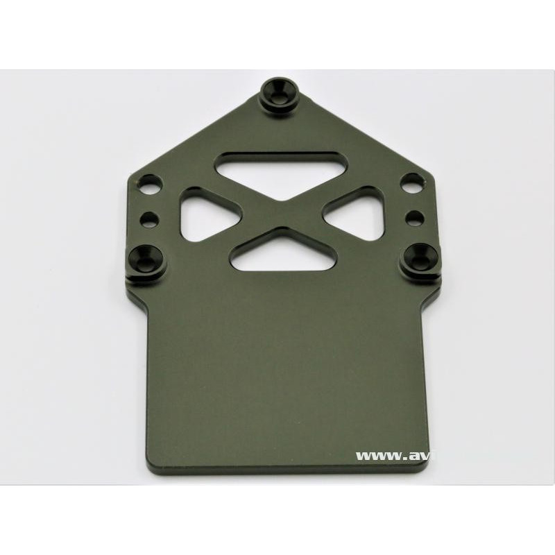 PLATINE SUPPORT VARIATEUR ALU. 