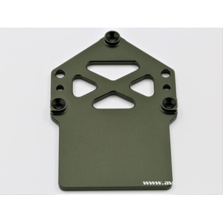 PLATINE SUPPORT VARIATEUR ALU. 
