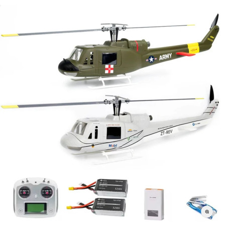 Flywing UH-1 Huey V4 - GPS - RC-Hubschrauber Größe 450L