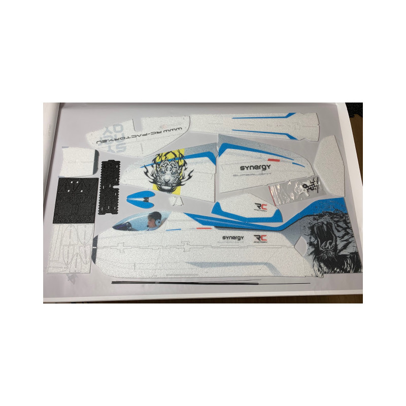 RC Factory Synergy blu circa 0.84m- FLASHRC