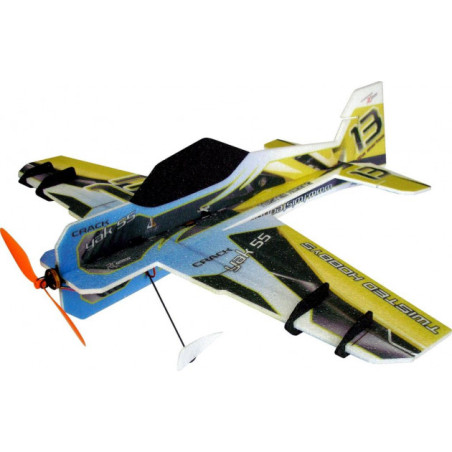 RC Plane Factory Crack Yak 'Lite Series' blue/yellow approx.0.80m- FLASHRC