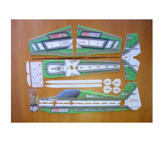 Avion RC Factory Crack Laser 'Lite Series' vert env.0.80m - FLASH RC 2